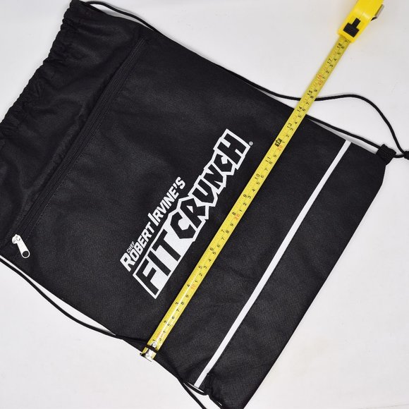 Robert Irvine Fit Crunch Cinch Sack Backpack Sports Shake Bottle Mixing Ball New - Picture 13 of 13